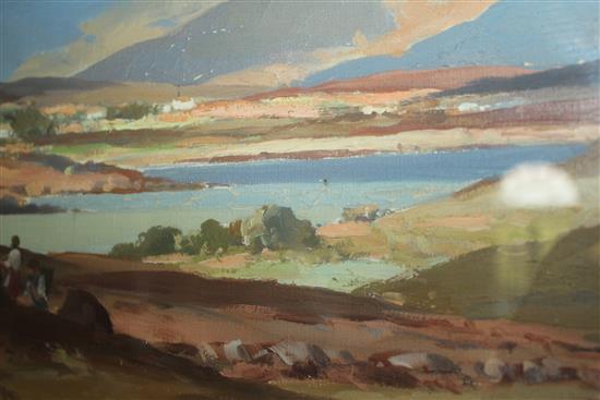 § Maurice Canning Wilks (1911–1984) Glen Lough, County Donegal, 20 x 24in.